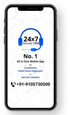 screenshot of Service CRM